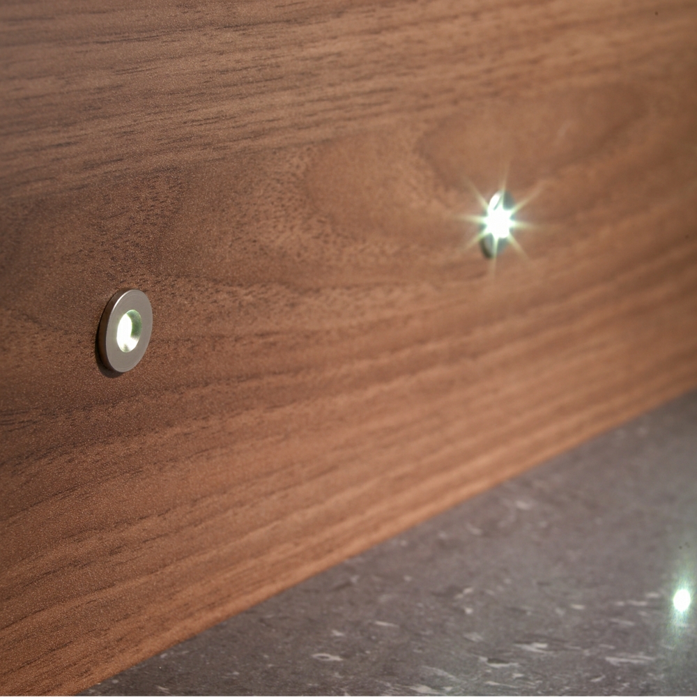 Dimmable Round LED Plinth Lights